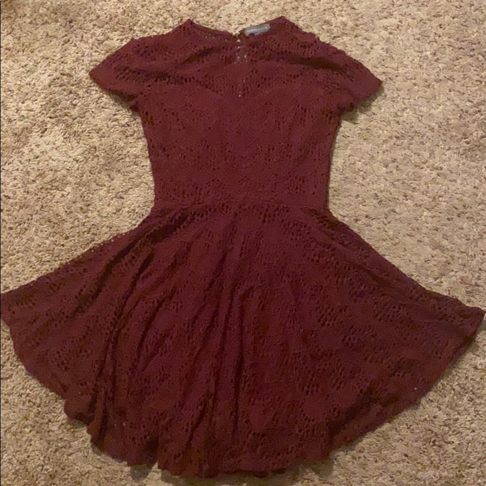 Red Kendall & Kylie holiday dress